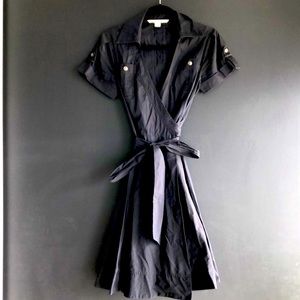Beautiful black wrap dress
